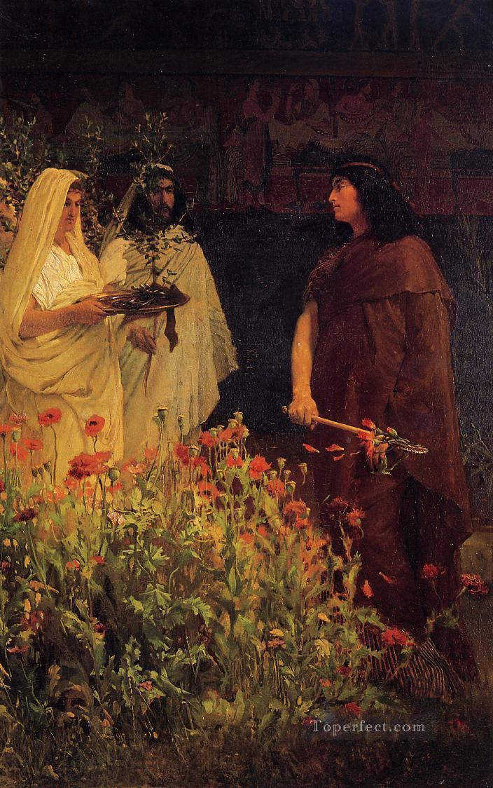 Tarquinius Superbus Romantic Sir Lawrence Alma Tadema Oil Paintings